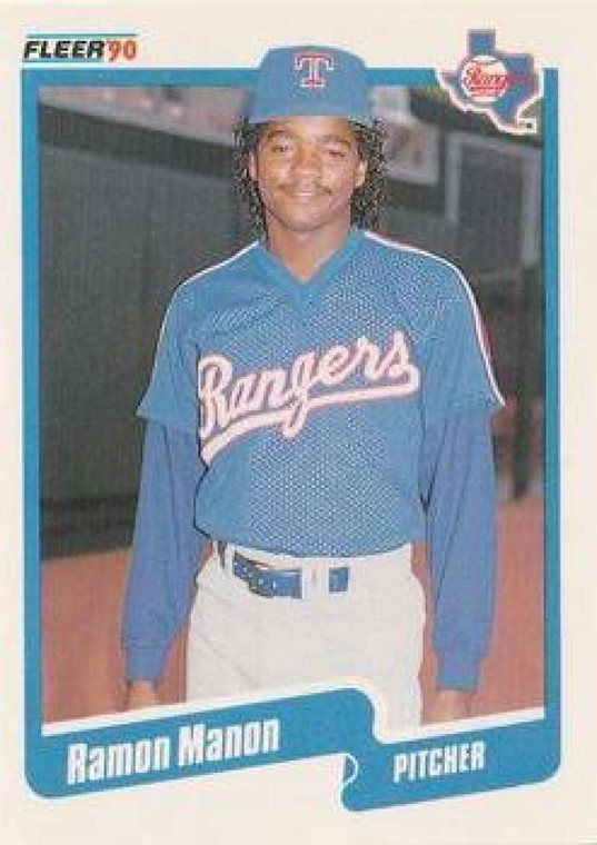 1990 Fleer Update #U-124 Ramon Manon NM-MT  RC Rookie Texas Rangers 