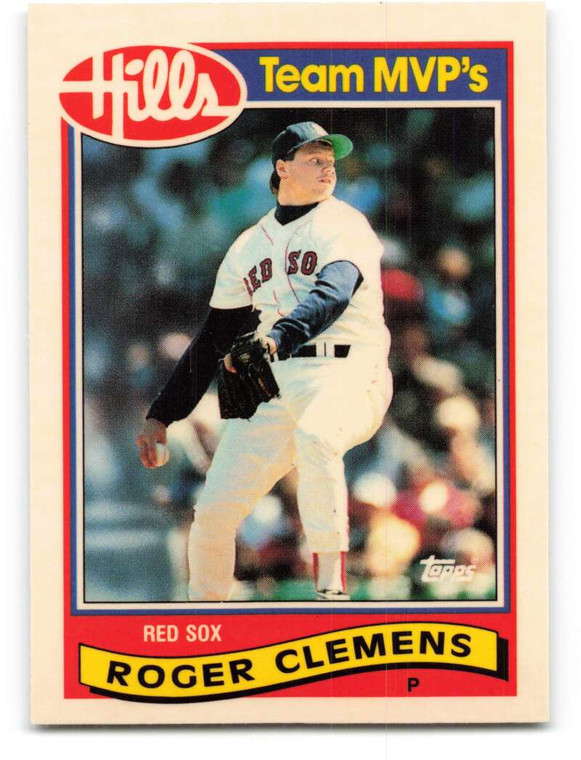 1989 Topps Hills Team MVP's #8 Roger Clemens NM-MT  Boston Red Sox 