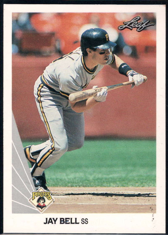 1990 Leaf #248 Jay Bell VG Pittsburgh Pirates 