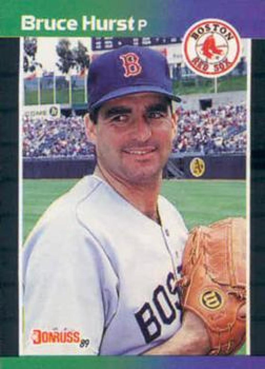 1989 Donruss #423 Bruce Hurst NM-MT Boston Red Sox 