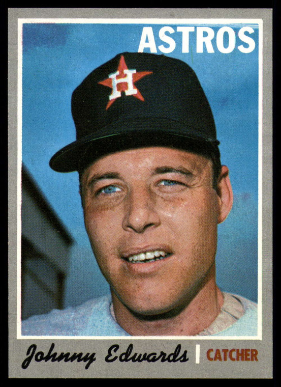 1970 Topps #339 Johnny Edwards VG Houston Astros 