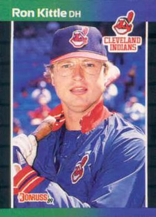 1989 Donruss #428 Ron Kittle NM-MT Cleveland Indians 