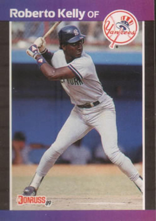 1989 Donruss #433 Roberto Kelly NM-MT New York Yankees 