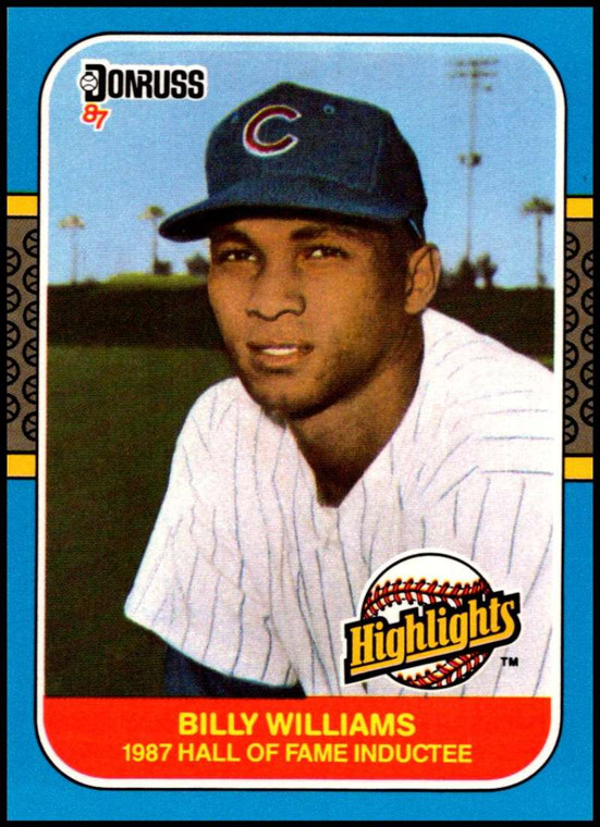 1987 Donruss Highlights #20 Billy Williams NM-MT  Chicago Cubs 