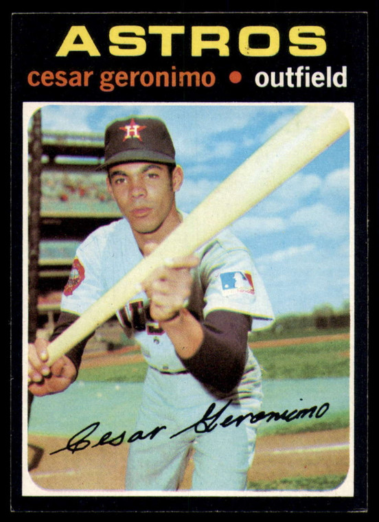 1971 Topps #447 Cesar Geronimo VG RC Rookie Houston Astros 