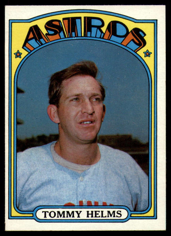 1972 Topps #204 Tommy Helms VG Houston Astros 