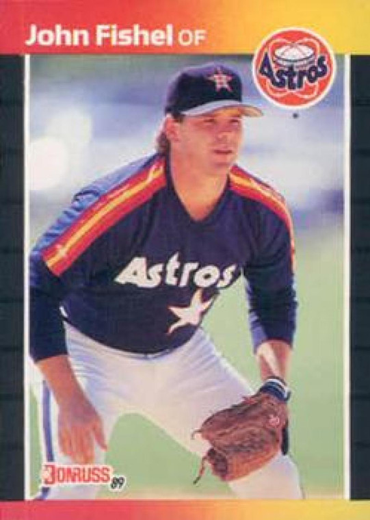 1989 Donruss #443 John Fishel NM-MT Houston Astros 