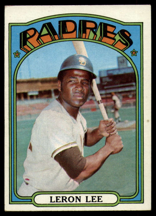 1972 Topps #238 Leron Lee VG San Diego Padres 