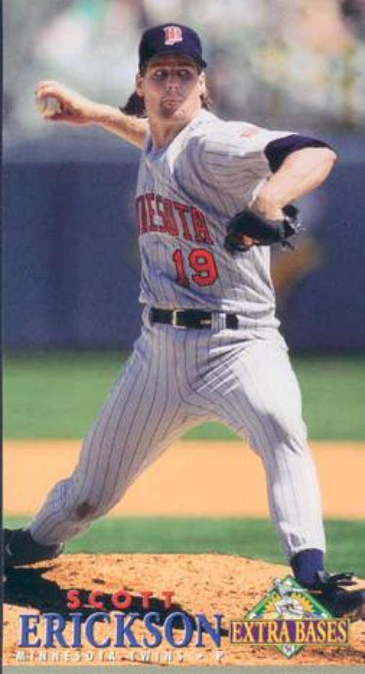 1994 Fleer Extra Bases #116 Scott Erickson VG Minnesota Twins 