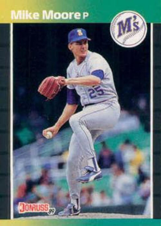 1989 Donruss #448 Mike Moore NM-MT Seattle Mariners 