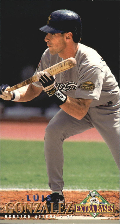 1994 Fleer Extra Bases #274 Luis Gonzalez VG Houston Astros  ID: 170661