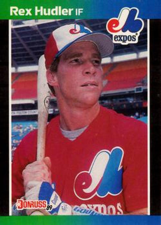 1989 Donruss #452 Rex Hudler NM-MT Montreal Expos 