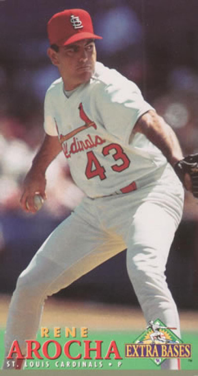 1994 Fleer Extra Bases #356 Rene Arocha VG St. Louis Cardinals 