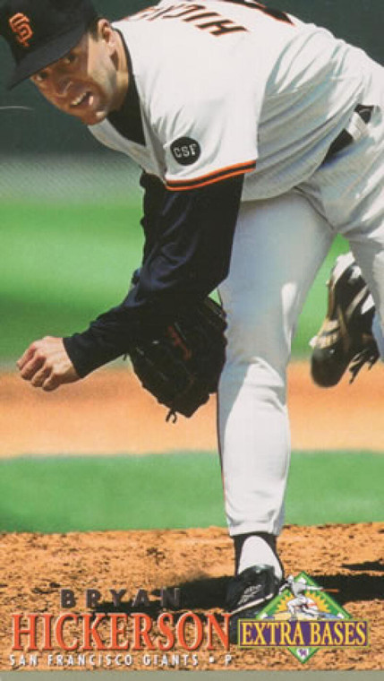 1994 Fleer Extra Bases #386 Bryan Hickerson VG San Francisco Giants 
