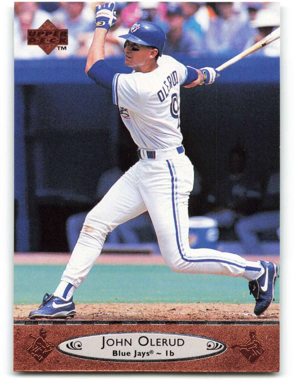 1996 Upper Deck #475 John Olerud VG Toronto Blue Jays 