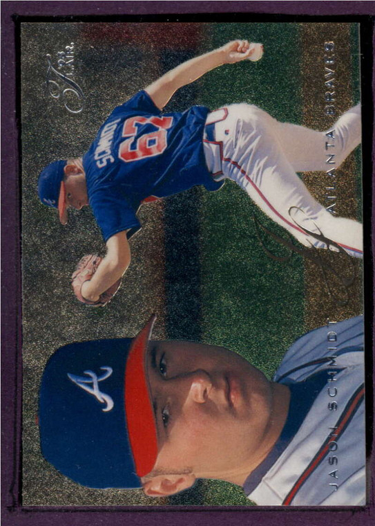 1995 Flair #329 Jason Schmidt NM-MT  Atlanta Braves 