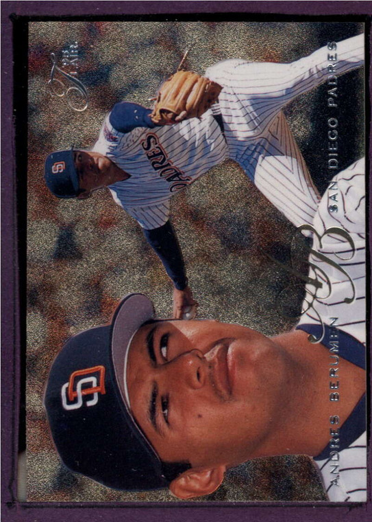 1995 Flair #415 Andres Berumen NM-MT  San Diego Padres 