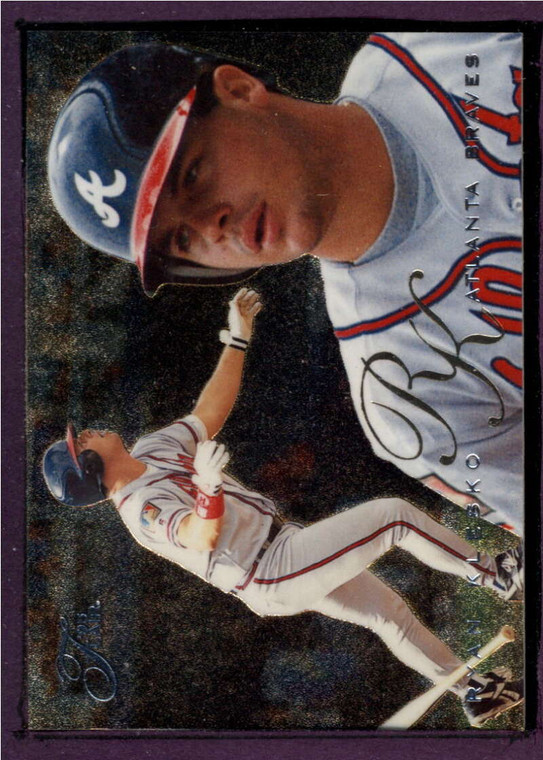 1995 Flair #103 Ryan Klesko NM-MT  Atlanta Braves 