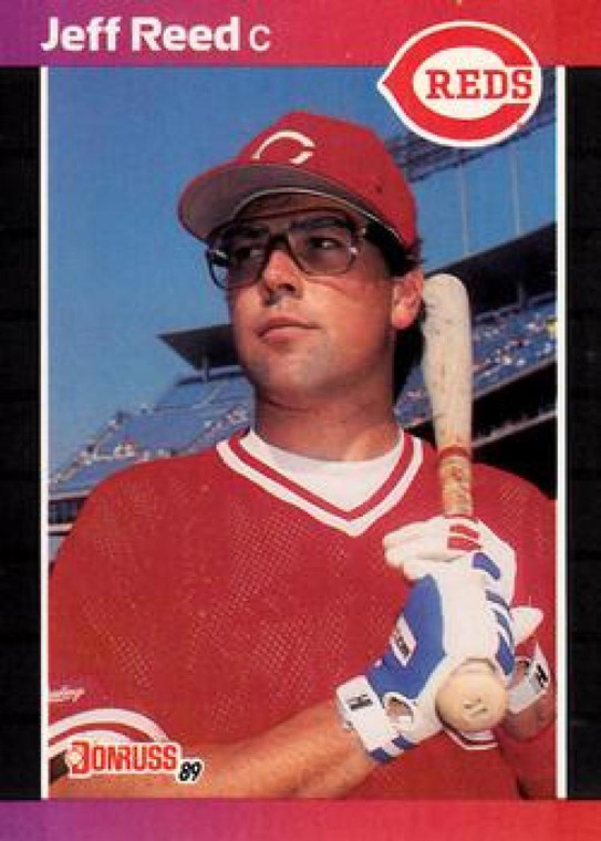 1989 Donruss #469 Jeff Reed NM-MT Cincinnati Reds 