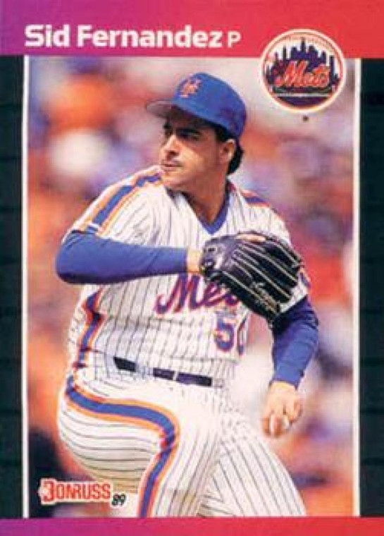 1989 Donruss #471 Sid Fernandez NM-MT New York Mets 