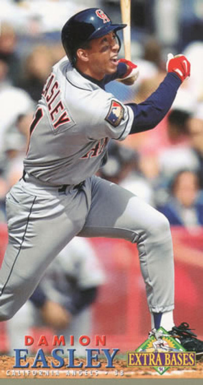 1994 Fleer Extra Bases #33 Damion Easley VG California Angels 