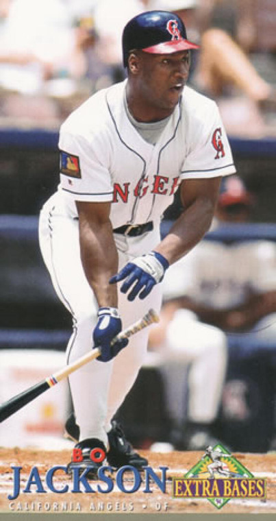 1994 Fleer Extra Bases #36 Bo Jackson VG California Angels 