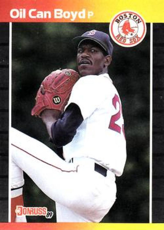 1989 Donruss #476 Oil Can Boyd NM-MT Boston Red Sox 