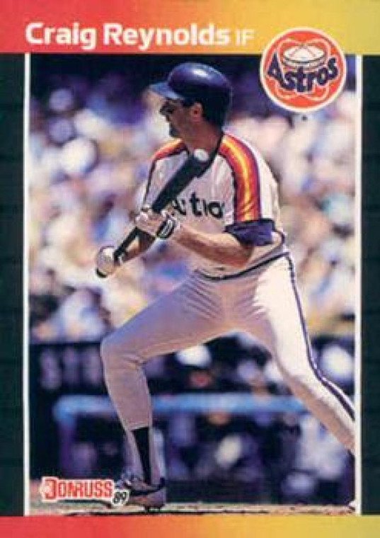 1989 Donruss #477 Craig Reynolds NM-MT Houston Astros 