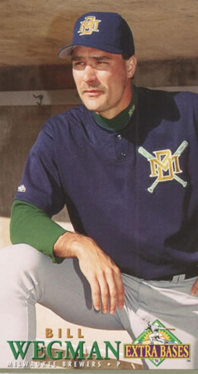 1994 Fleer Extra Bases #112 Bill Wegman VG Milwaukee Brewers 