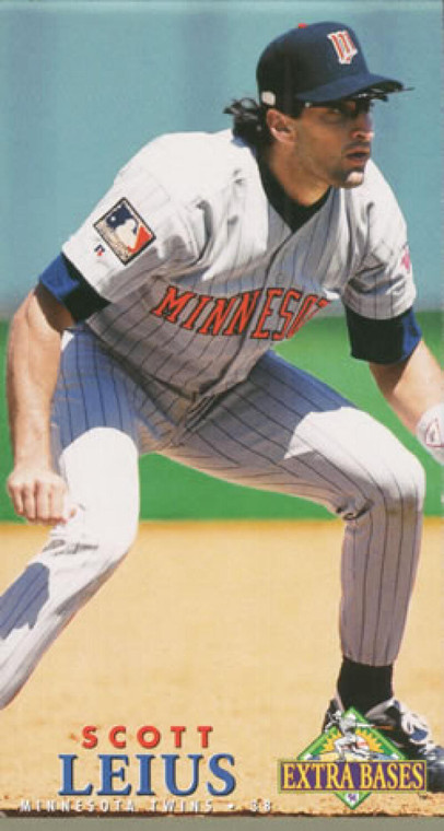 1994 Fleer Extra Bases #119 Scott Leius VG Minnesota Twins 