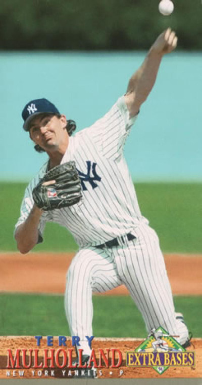 1994 Fleer Extra Bases #134 Terry Mulholland VG New York Yankees 