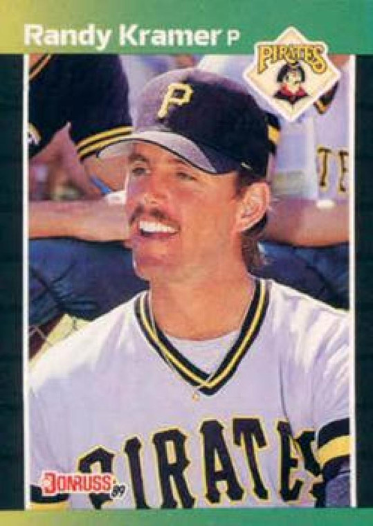 1989 Donruss #480 Randy Kramer NM-MT Pittsburgh Pirates 
