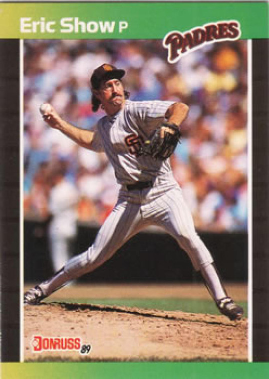 1989 Donruss #482 Eric Show NM-MT San Diego Padres 