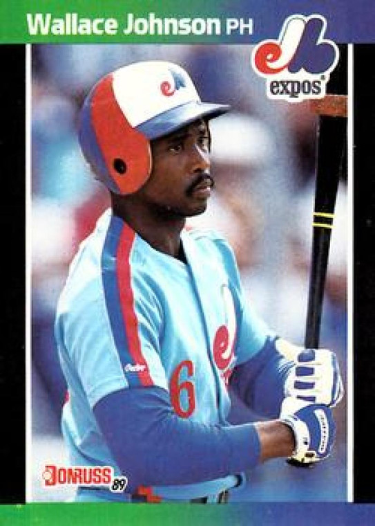 1989 Donruss #484 Wallace Johnson NM-MT Montreal Expos 
