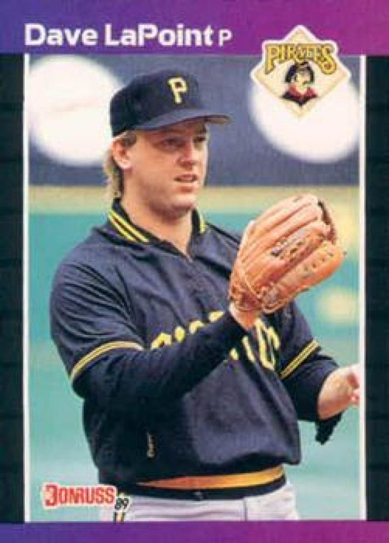 1989 Donruss #488 Dave LaPoint NM-MT Pittsburgh Pirates 