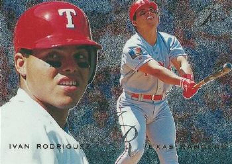 1995 Flair #92 Ivan Rodriguez NM-MT  Texas Rangers 