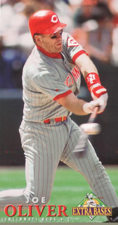 1994 Fleer Extra Bases #236 Joe Oliver VG Cincinnati Reds 