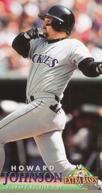 1994 Fleer Extra Bases #248 Howard Johnson VG Colorado Rockies 