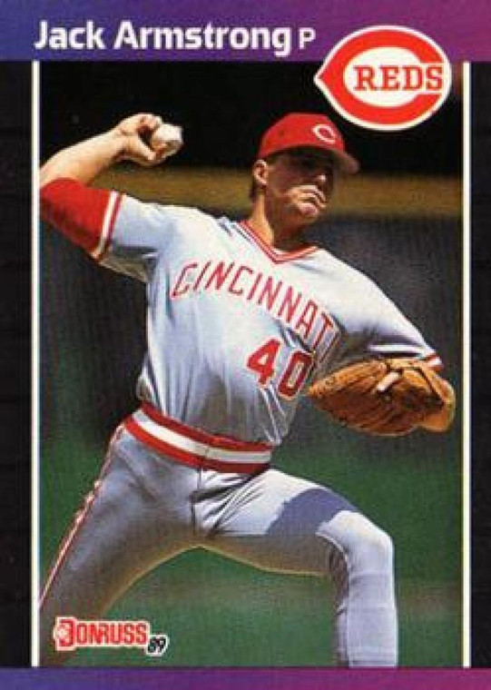 1989 Donruss #493 Jack Armstrong NM-MT RC Rookie Cincinnati Reds 