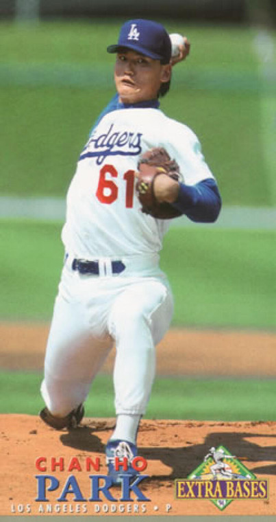 1994 Fleer Extra Bases #293 Chan Ho Park VG RC Rookie Los Angeles Dodgers  ID: 170680