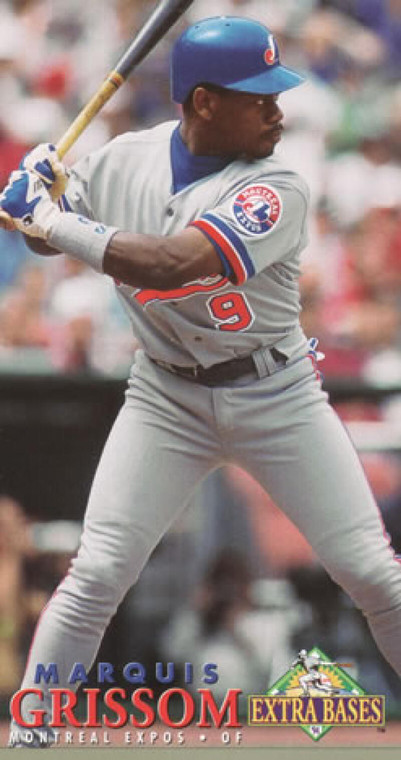 1994 Fleer Extra Bases #306 Marquis Grissom VG Montreal Expos 
