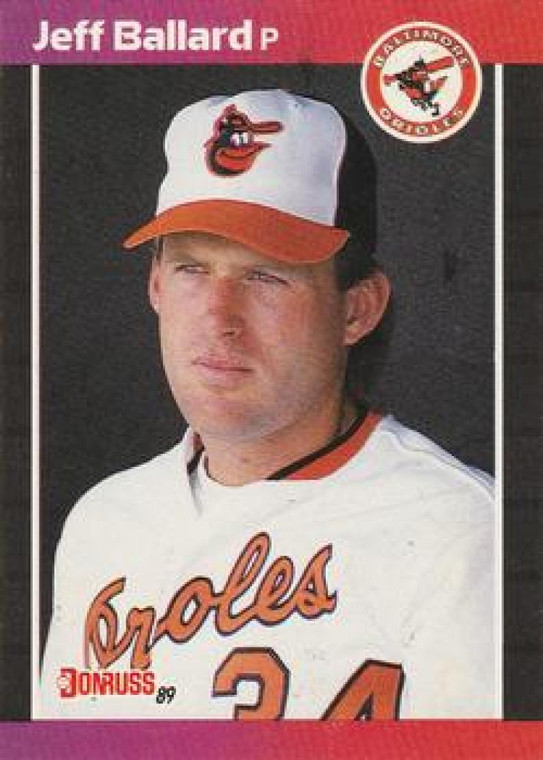 1989 Donruss #495 Jeff Ballard NM-MT Baltimore Orioles 