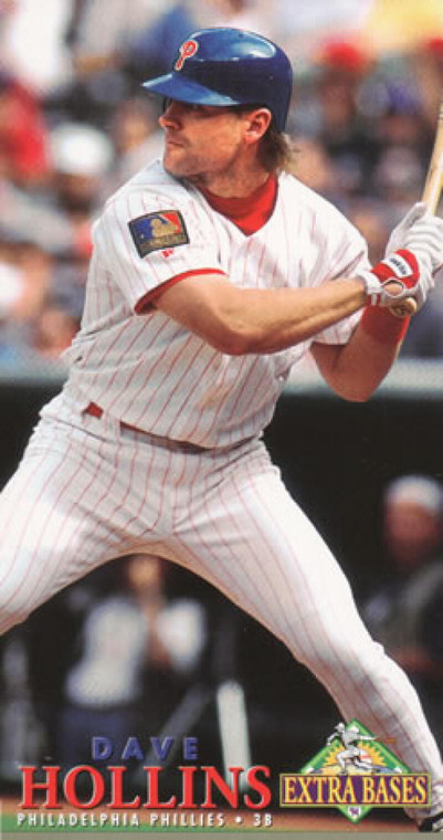 1994 Fleer Extra Bases #335 Dave Hollins VG Philadelphia Phillies 