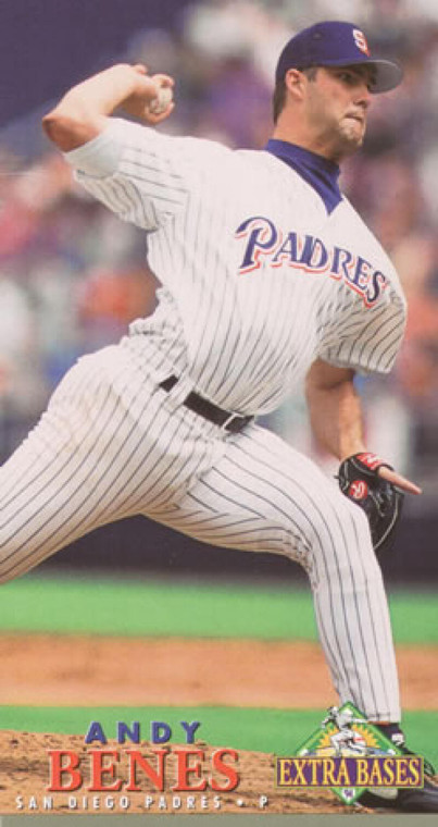 1994 Fleer Extra Bases #370 Andy Benes VG San Diego Padres 