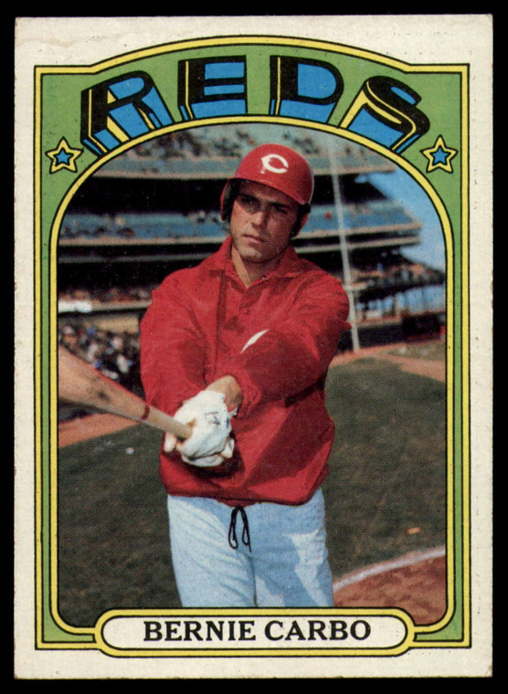 1972 Topps #463 Bernie Carbo VG Cincinnati Reds 