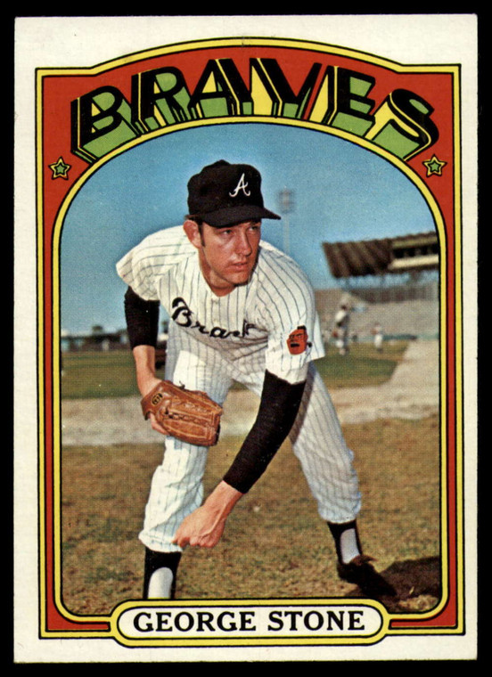 1972 Topps #601 George Stone VG Atlanta Braves 