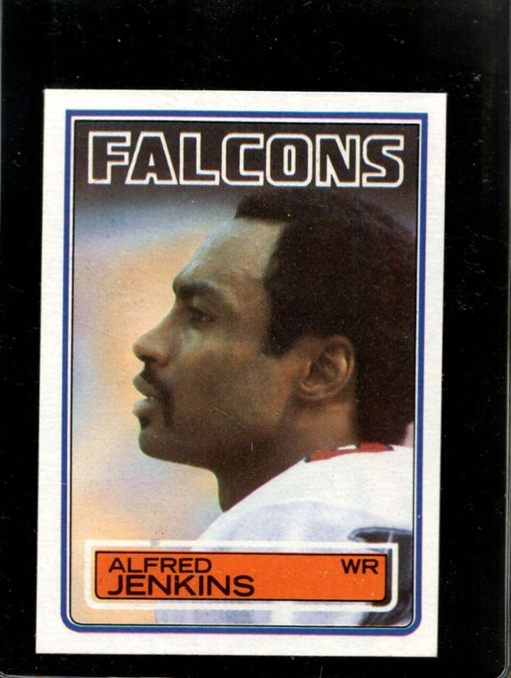 1983 Topps #19 Alfred Jenkins VG Atlanta Falcons 