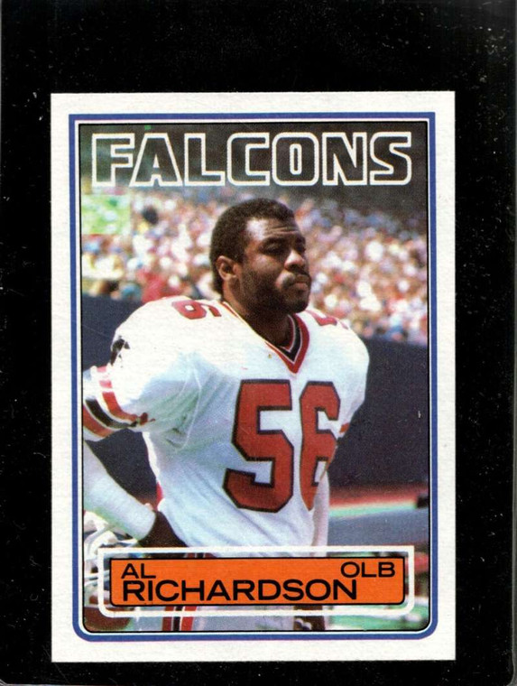 1983 Topps #24 Al Richardson VG Atlanta Falcons 