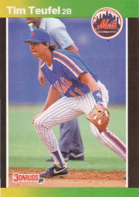 1989 Donruss #507 Tim Teufel NM-MT New York Mets 