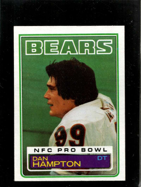 1983 Topps #30 Dan Hampton VG Chicago Bears 
